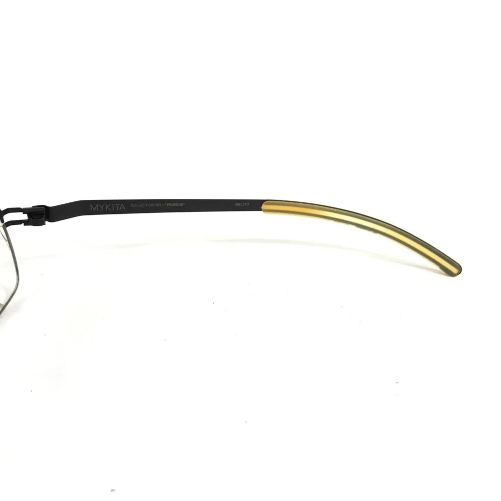 Mykita Eyeglasses Frames FRANCIS COL06 Brown Rectangle Full Rim 55-17-135